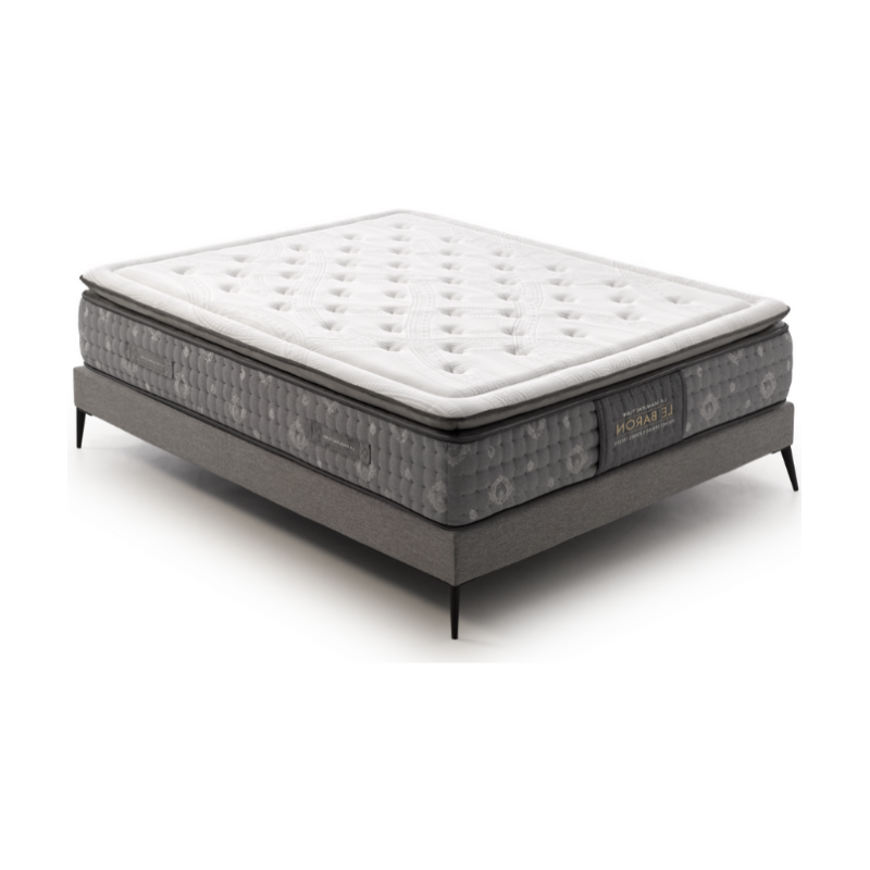 LE BARON - Matelas ressorts et mousse à mémoire de forme La Manufacture de Haute Literie 