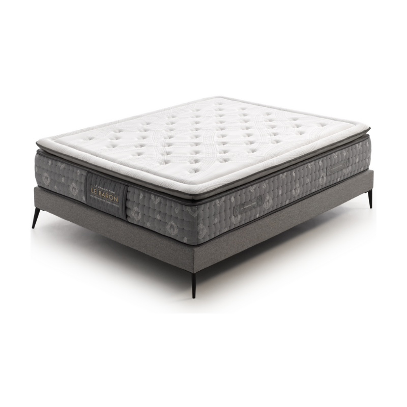 LE BARON - Matelas ressorts et mousse à mémoire de forme La Manufacture de Haute Literie 